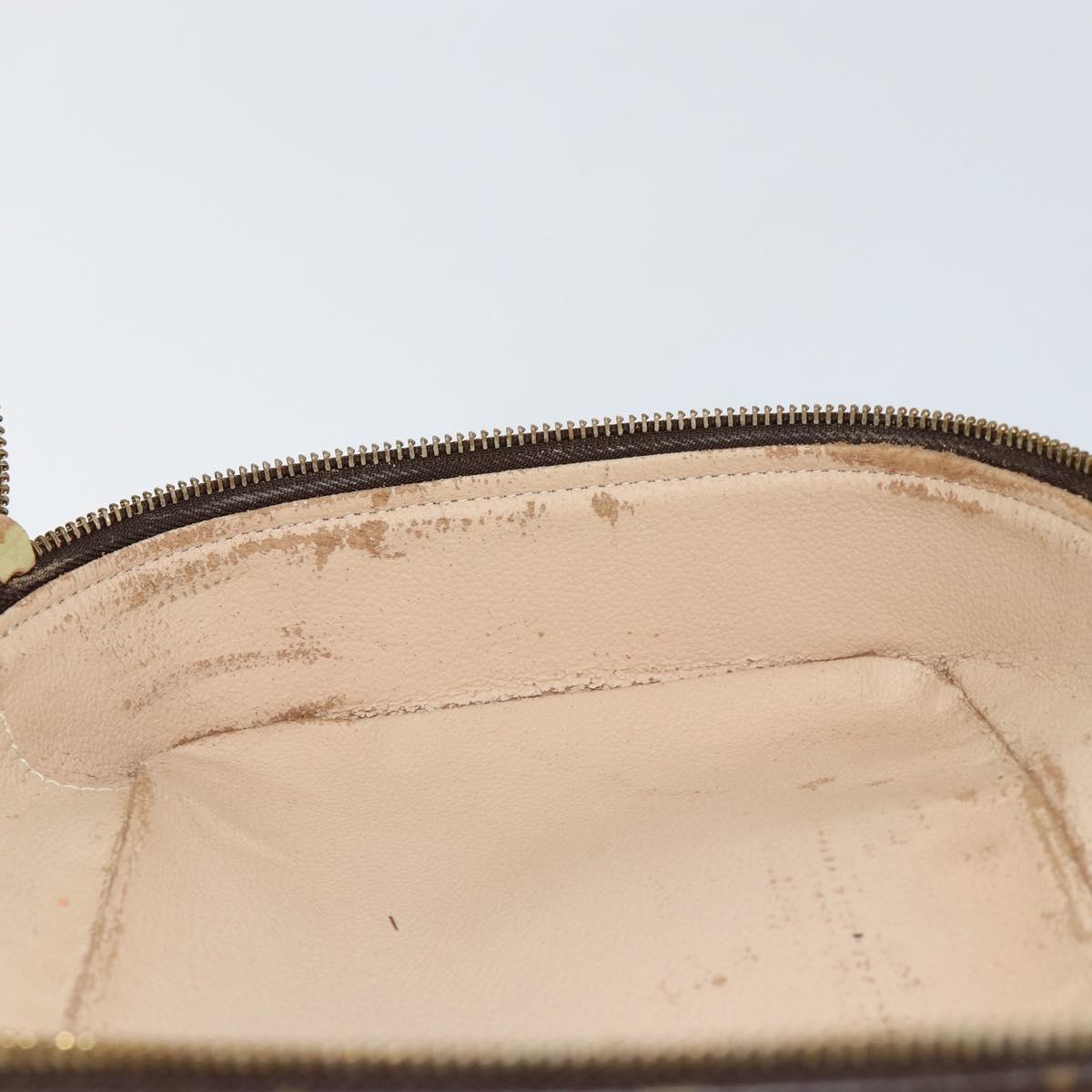 LOUIS VUITTON Monogram Trousse Boite Cosmetic Pouch M47640 LV Auth 152764