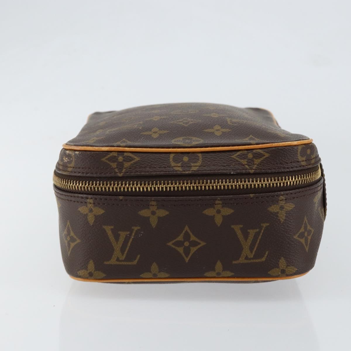 LOUIS VUITTON Monogram Trousse Boite Cosmetic Pouch M47640 LV Auth 152764