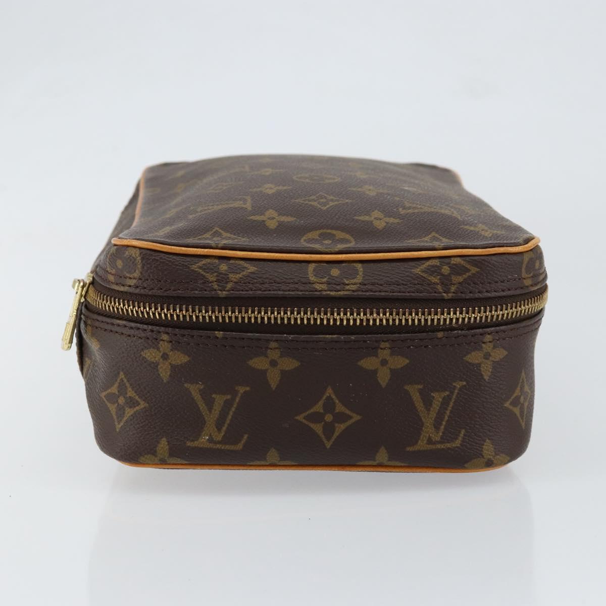 LOUIS VUITTON Monogram Trousse Boite Cosmetic Pouch M47640 LV Auth 152764