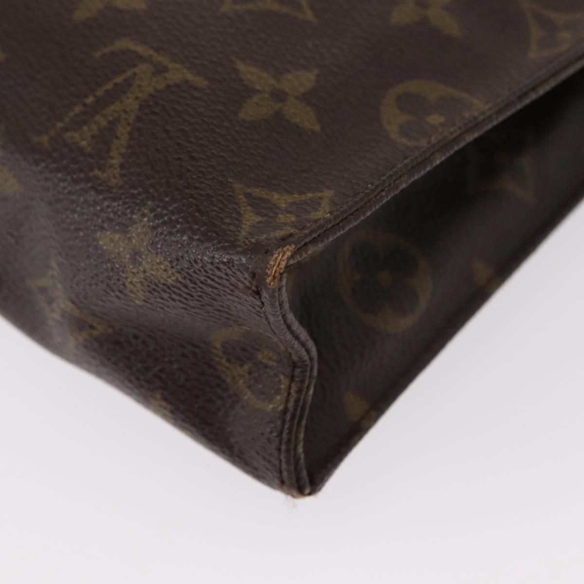 LOUIS VUITTON Monogram Poche Toilette 26 Pouch M47542 LV Auth 152765