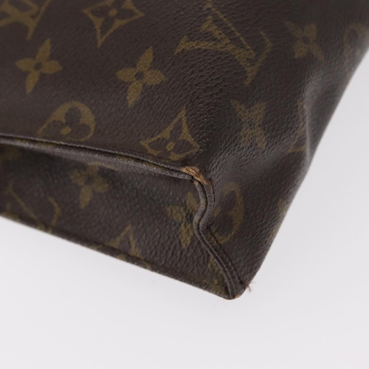 LOUIS VUITTON Monogram Poche Toilette 26 Pouch M47542 LV Auth 152765