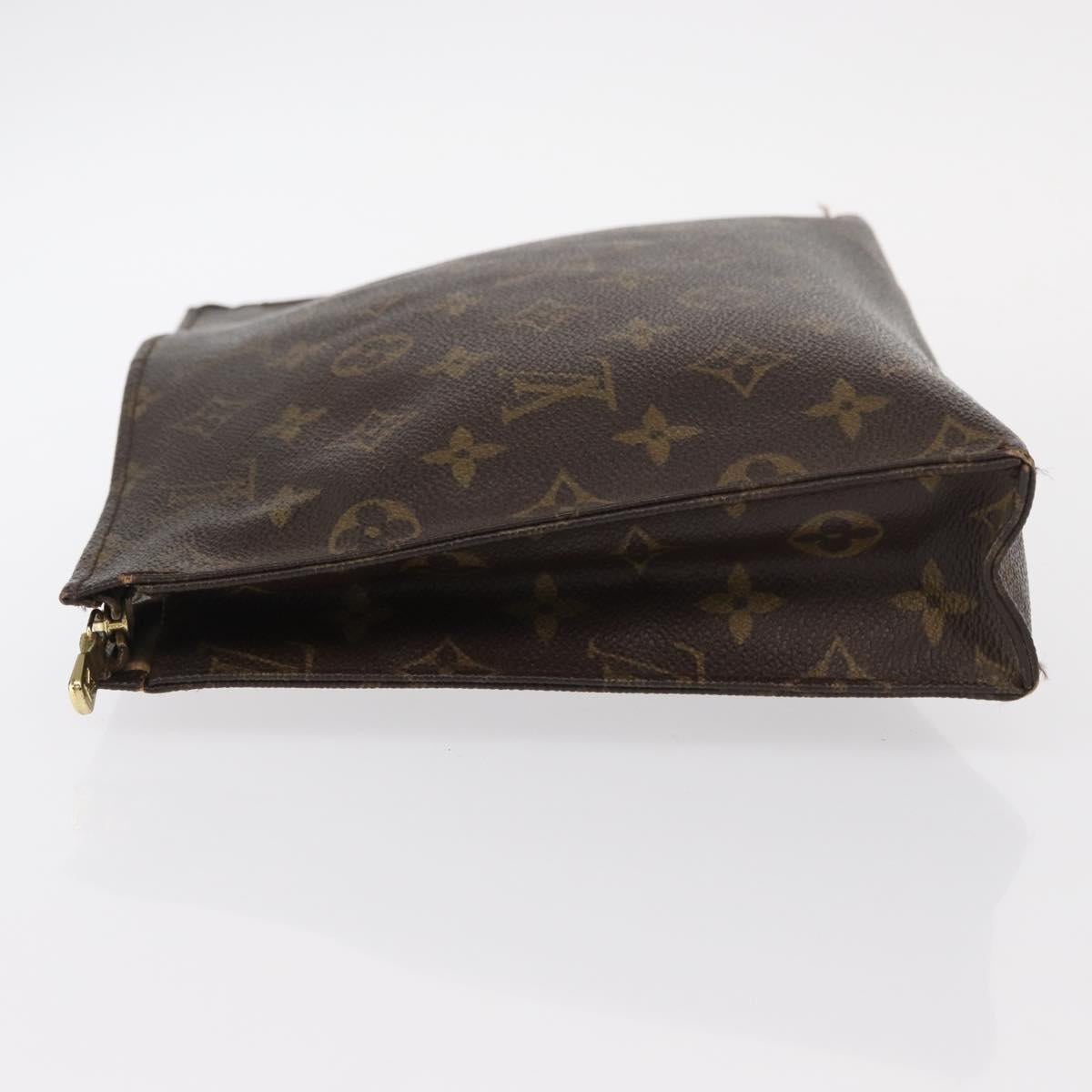 LOUIS VUITTON Monogram Poche Toilette 26 Pouch M47542 LV Auth 152765