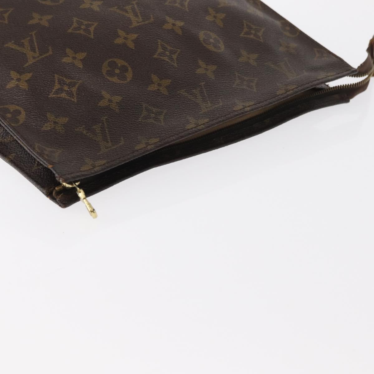 LOUIS VUITTON Monogram Poche Toilette 26 Pouch M47542 LV Auth 152765