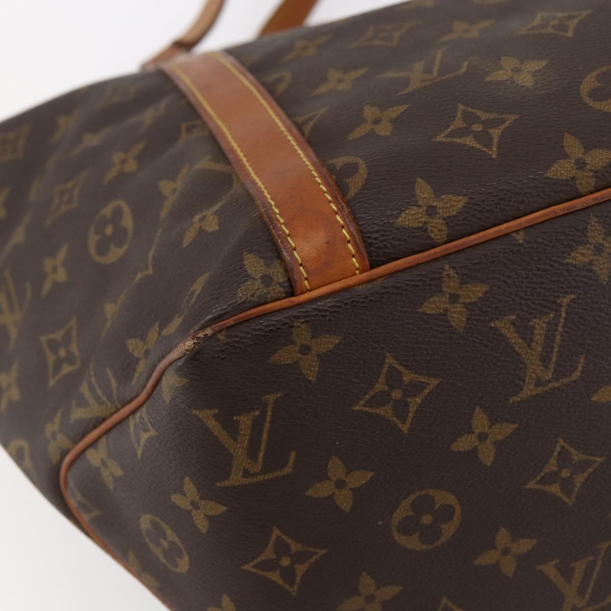LOUIS VUITTON Monogram Sac Shopping Tote Bag M51108 LV Auth 152767
