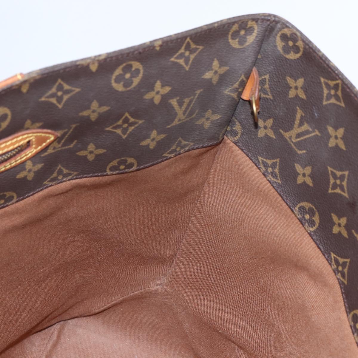 LOUIS VUITTON Monogram Sac Shopping Tote Bag M51108 LV Auth 152767
