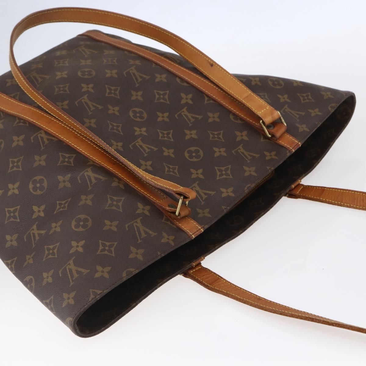 LOUIS VUITTON Monogram Sac Shopping Tote Bag M51108 LV Auth 152767
