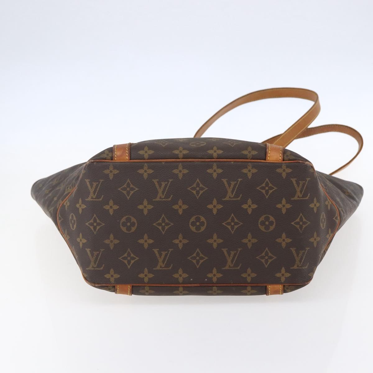 LOUIS VUITTON Monogram Sac Shopping Tote Bag M51108 LV Auth 152767