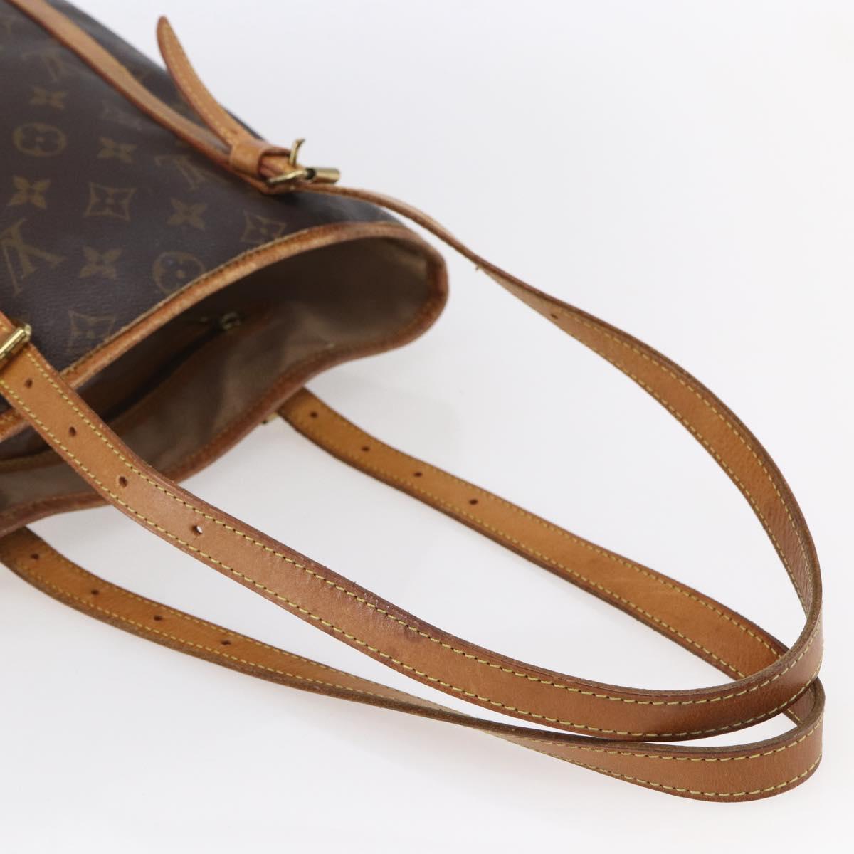 LOUIS VUITTON Monogram Bucket GM Shoulder Bag M42236 LV Auth 152768