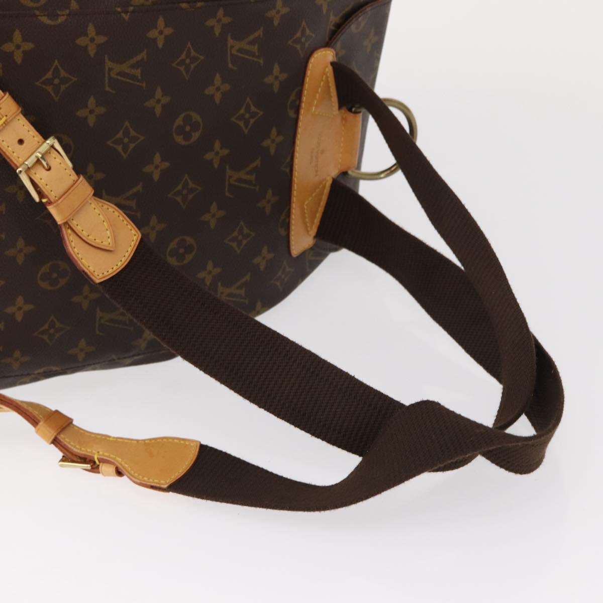 LOUIS VUITTON Monogram Montsouris GM Backpack M51135 LV Auth 152769