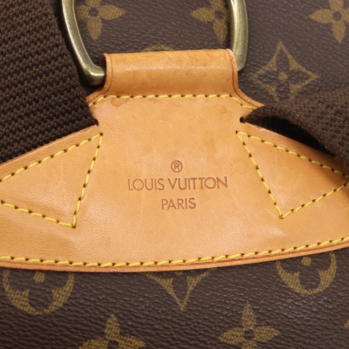 LOUIS VUITTON Monogram Montsouris GM Backpack M51135 LV Auth 152769