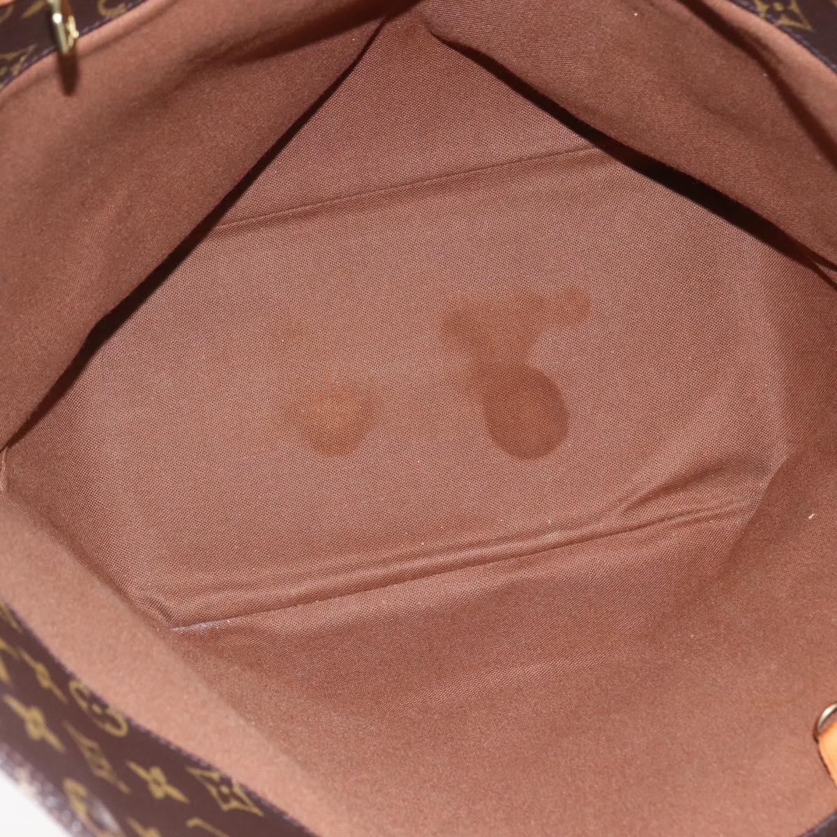 LOUIS VUITTON Monogram Sac Shopping Tote Bag M51108 LV Auth 152773