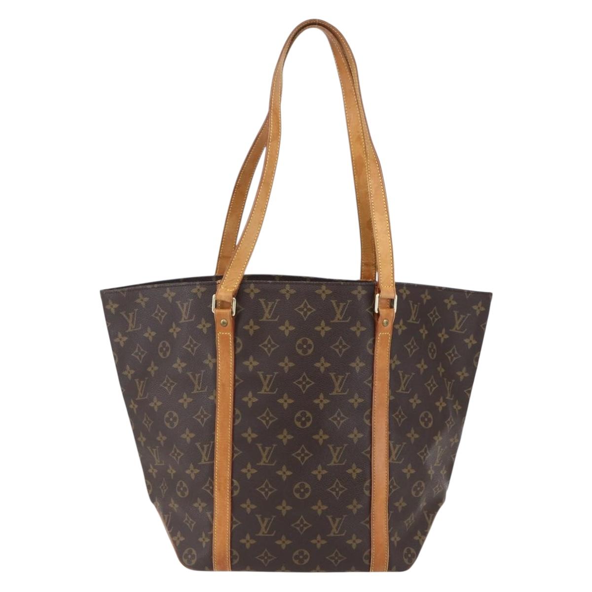 LOUIS VUITTON Monogram Sac Shopping Tote Bag M51108 LV Auth 152773