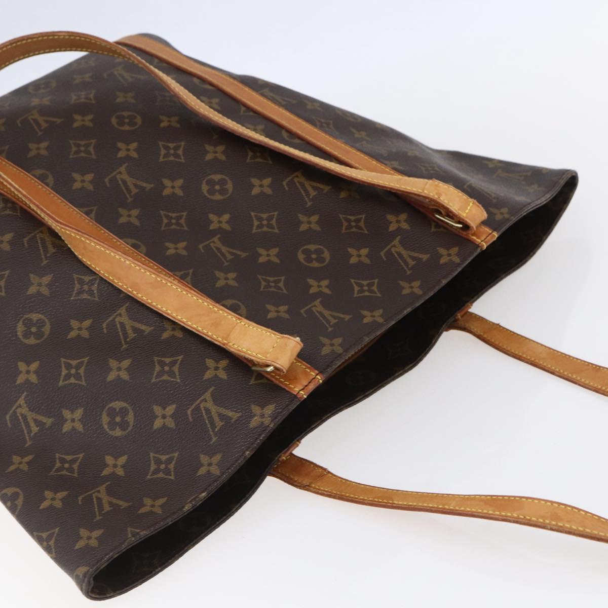 LOUIS VUITTON Monogram Sac Shopping Tote Bag M51108 LV Auth 152773