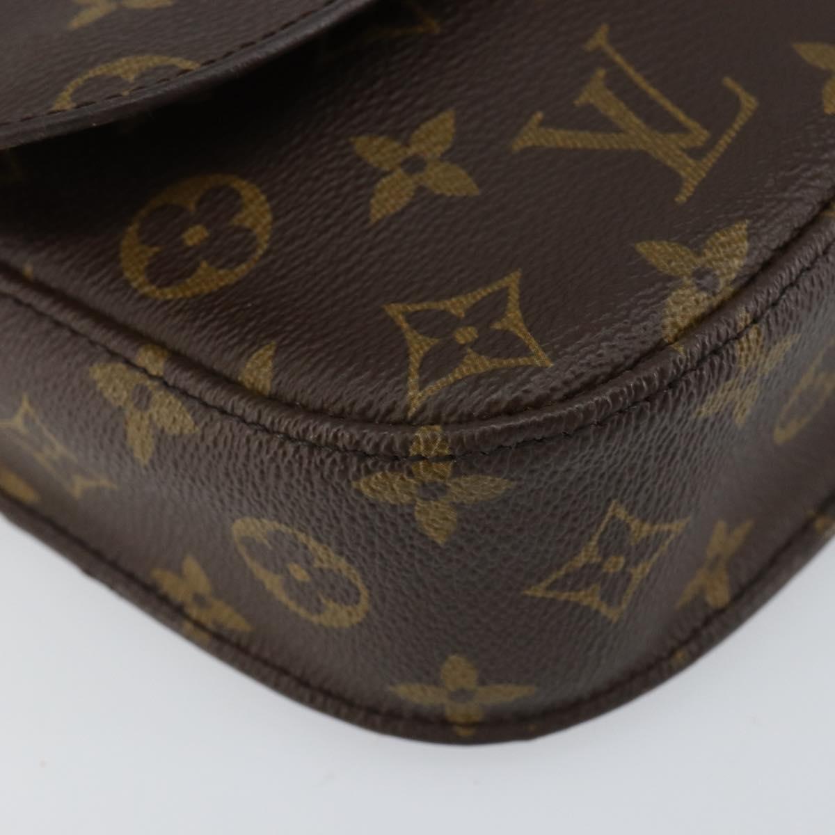 LOUIS VUITTON Monogram Saint Cloud MM Shoulder Bag M51243 LV Auth 152775