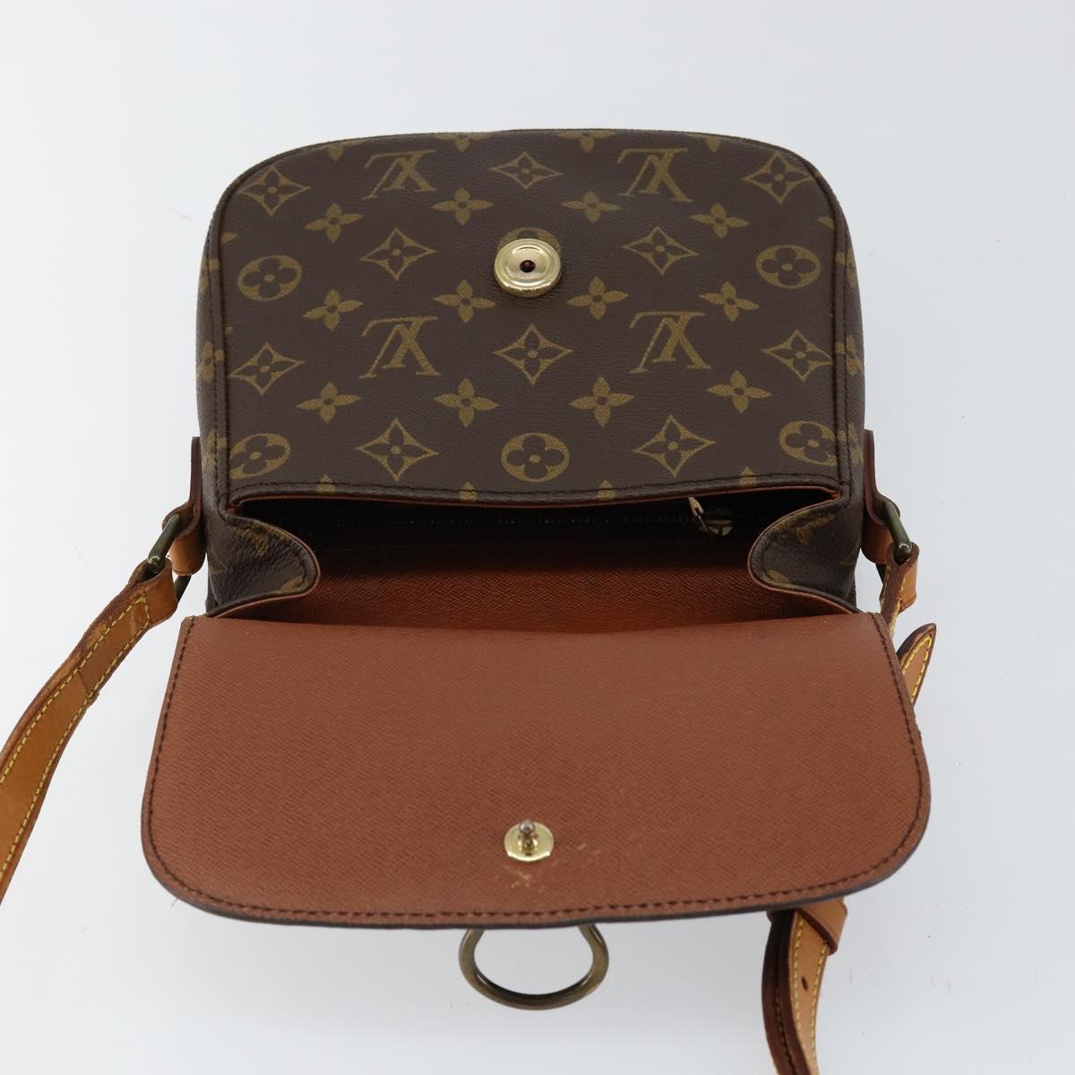 LOUIS VUITTON Monogram Saint Cloud MM Shoulder Bag M51243 LV Auth 152775