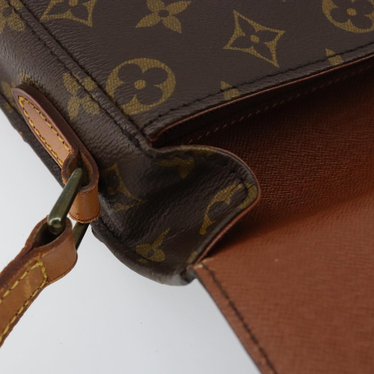 LOUIS VUITTON Monogram Saint Cloud MM Shoulder Bag M51243 LV Auth 152775