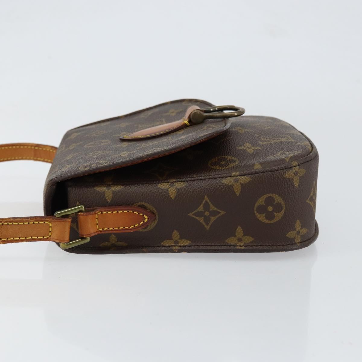 LOUIS VUITTON Monogram Saint Cloud MM Shoulder Bag M51243 LV Auth 152775