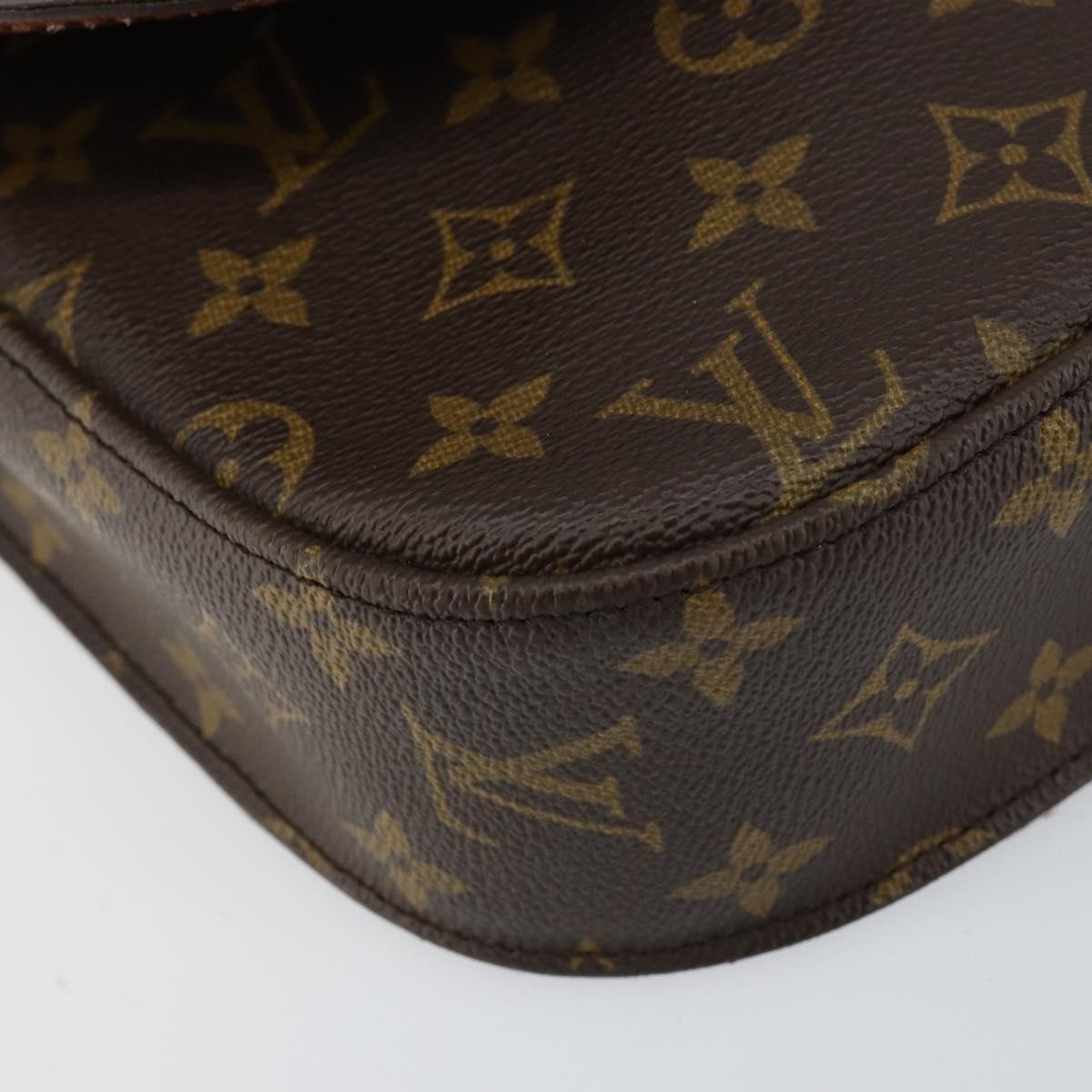 LOUIS VUITTON Monogram Saint Cloud GM Shoulder Bag M51242 LV Auth 152776