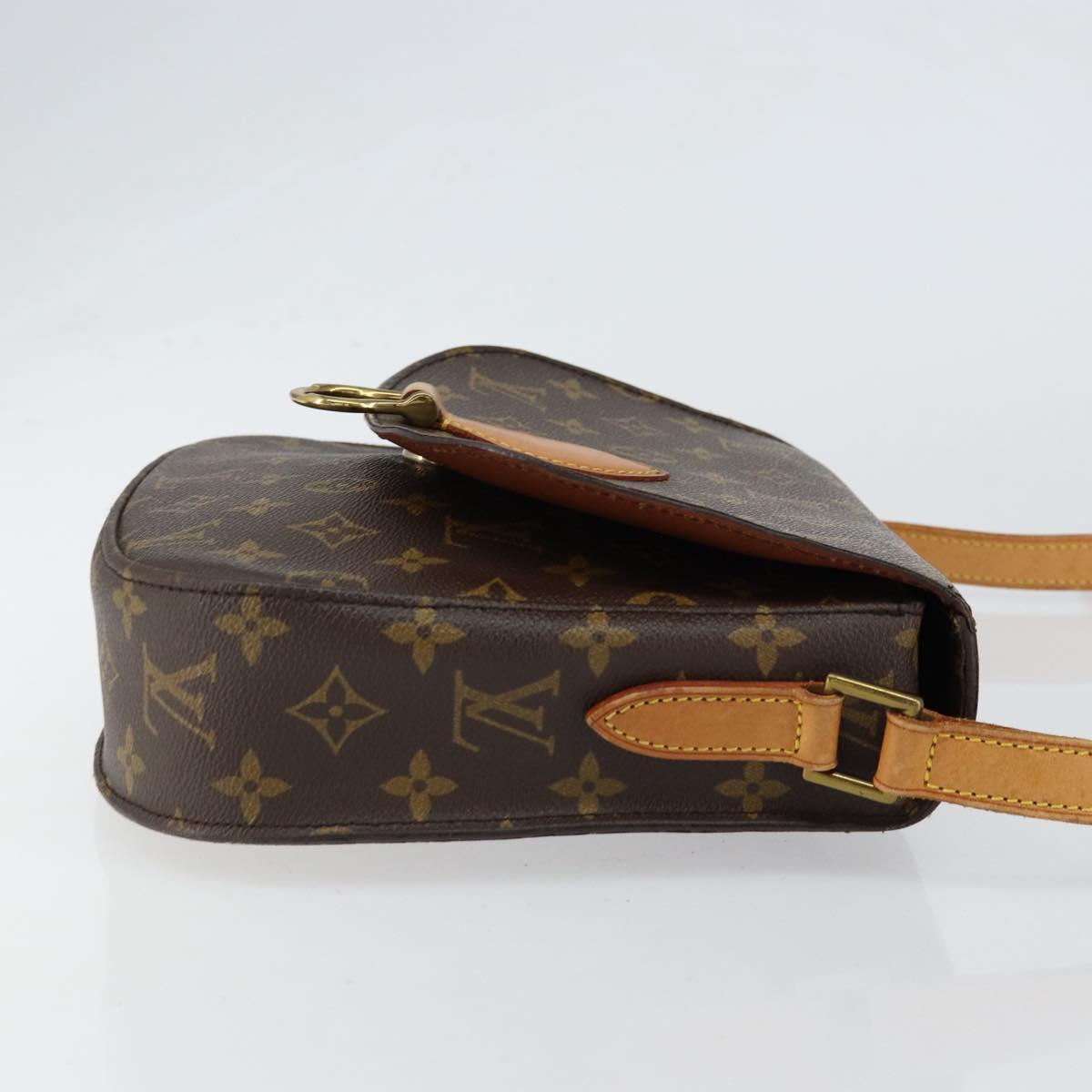 LOUIS VUITTON Monogram Saint Cloud GM Shoulder Bag M51242 LV Auth 152776