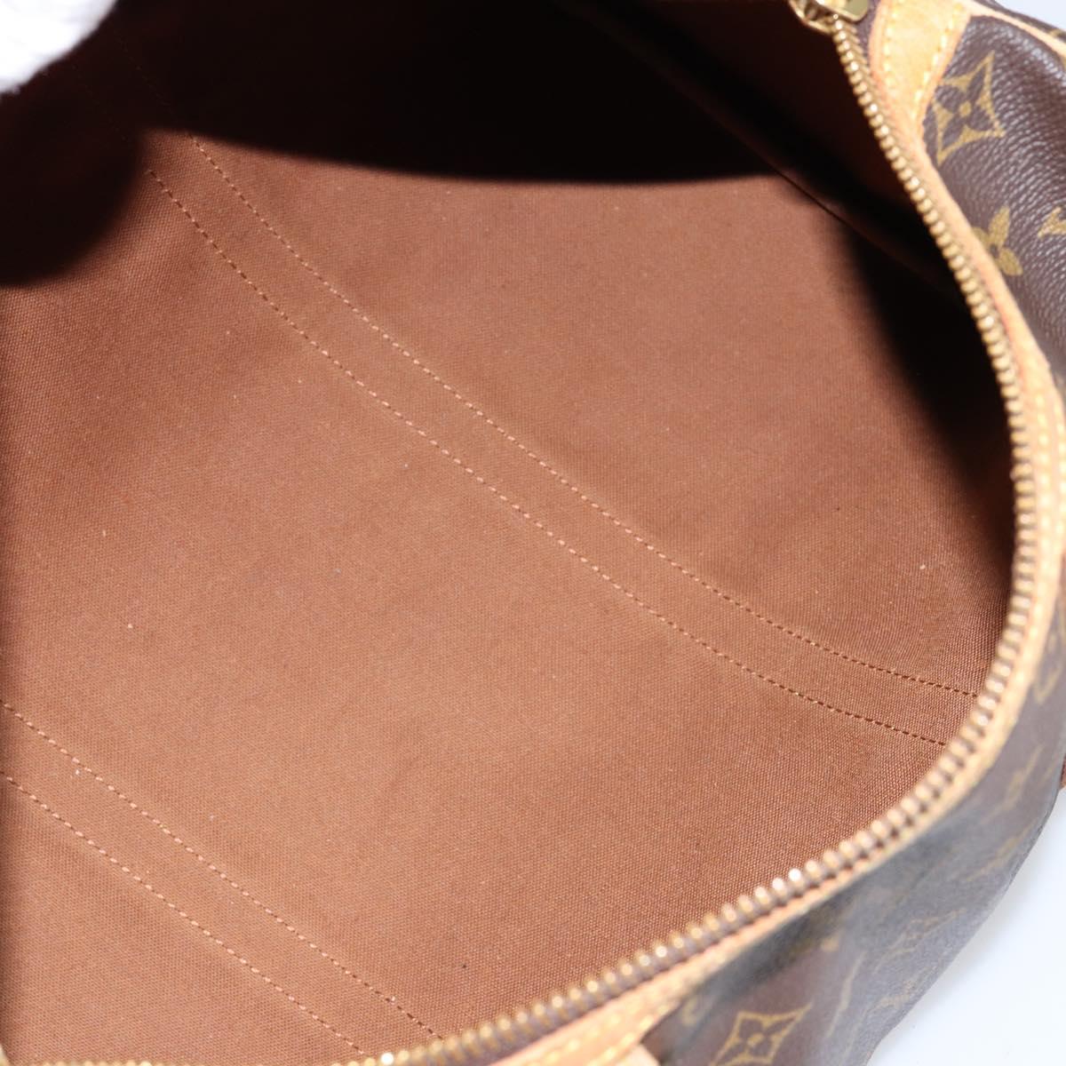 LOUIS VUITTON Monogram Sac Souple 35 Boston Bag M41626 LV Auth 152778