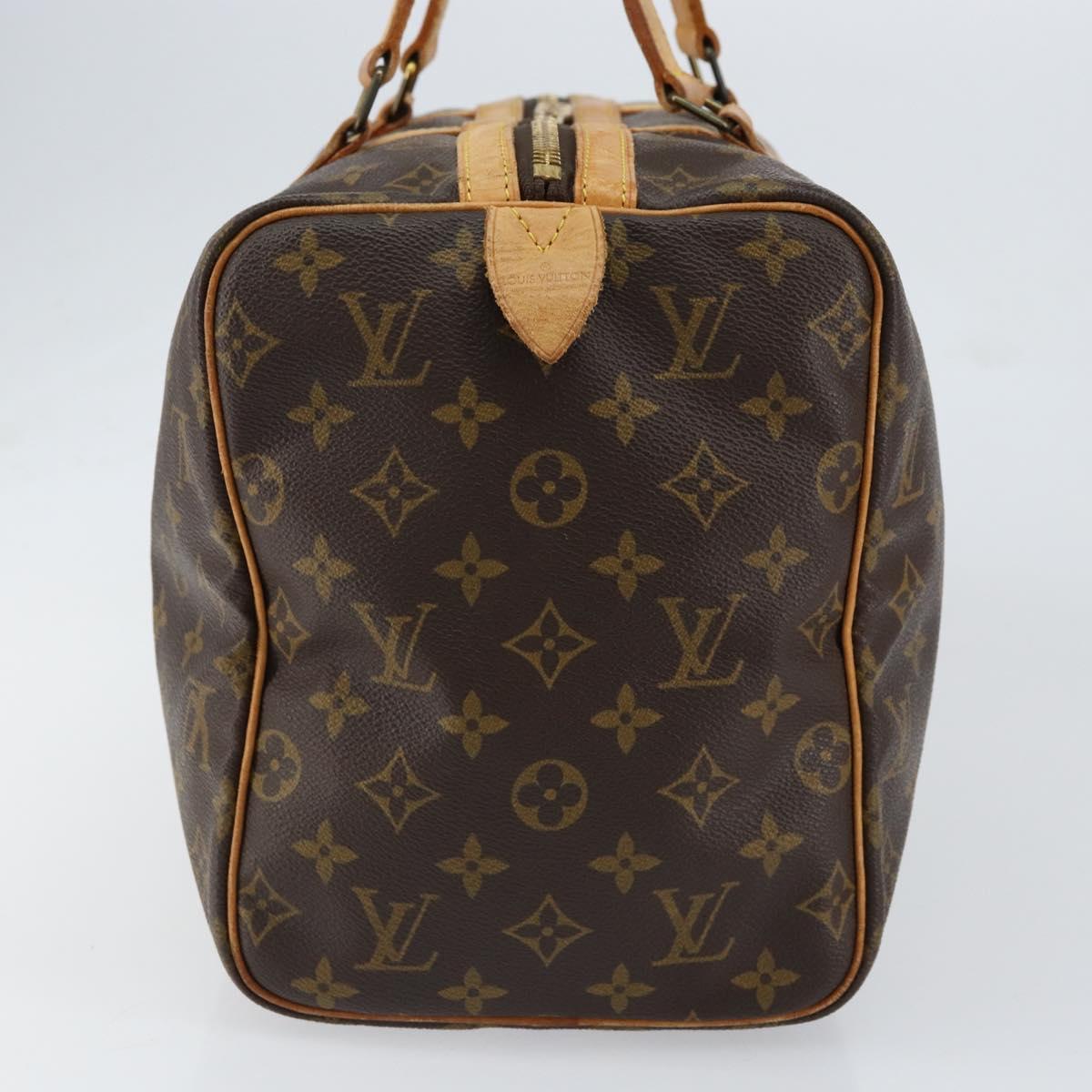 LOUIS VUITTON Monogram Sac Souple 35 Boston Bag M41626 LV Auth 152778