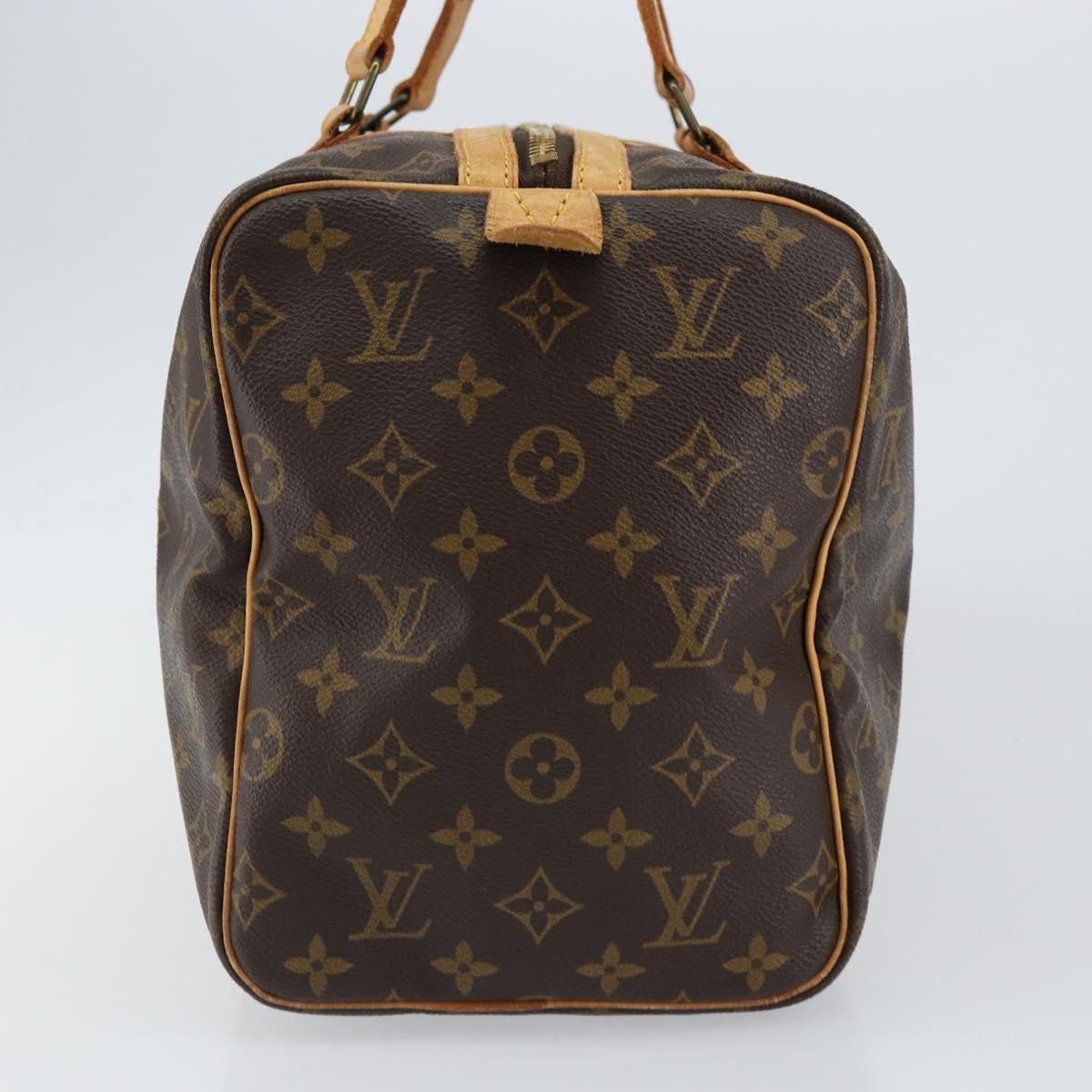 LOUIS VUITTON Monogram Sac Souple 35 Boston Bag M41626 LV Auth 152778