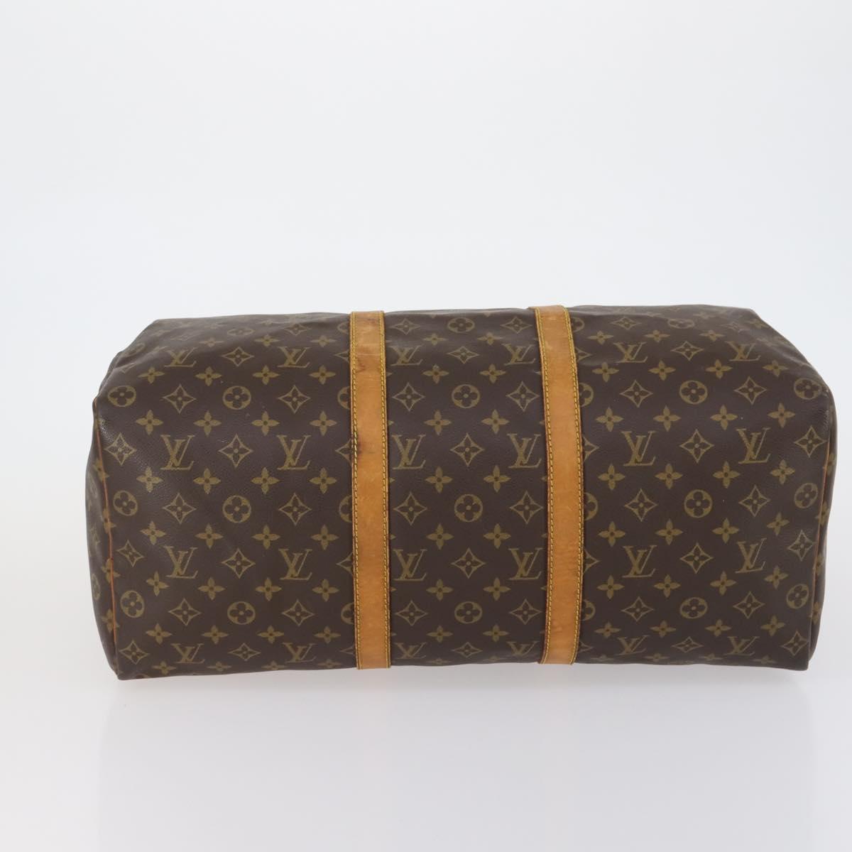 LOUIS VUITTON Monogram Keepall 50 Boston Bag M41426 LV Auth 152782