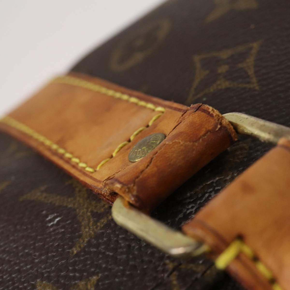 LOUIS VUITTON Monogram Keepall 55 Boston Bag M41424 LV Auth 152783