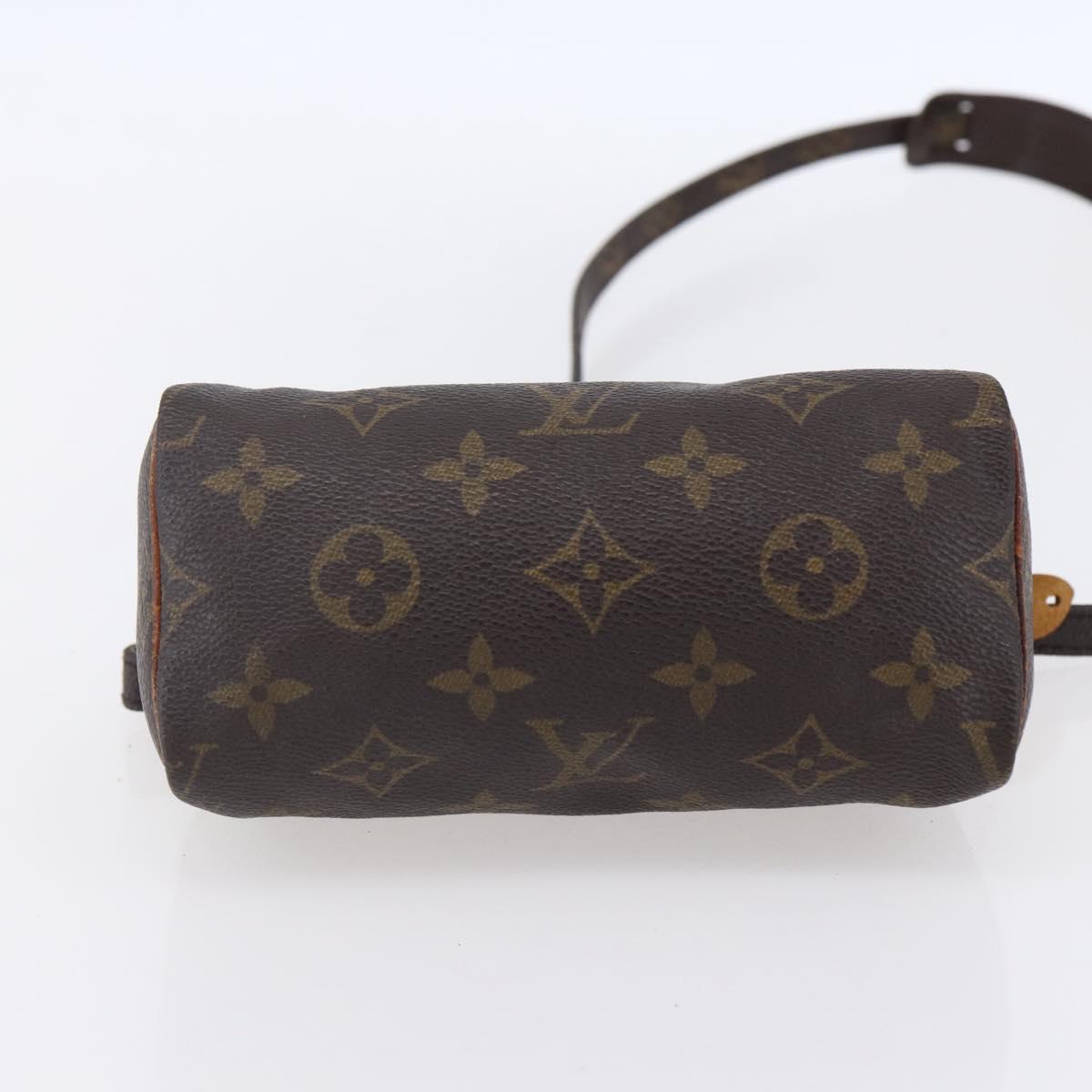 LOUIS VUITTON Monogram Mini Speedy Hand Bag M41534 LV Auth 152784