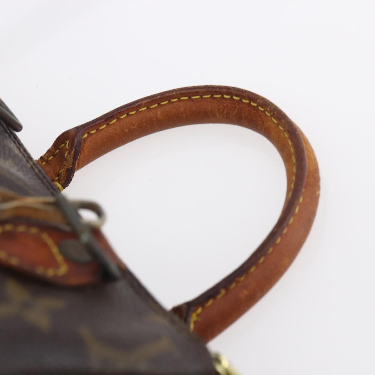 LOUIS VUITTON Monogram Mini Speedy Hand Bag M41534 LV Auth 152784