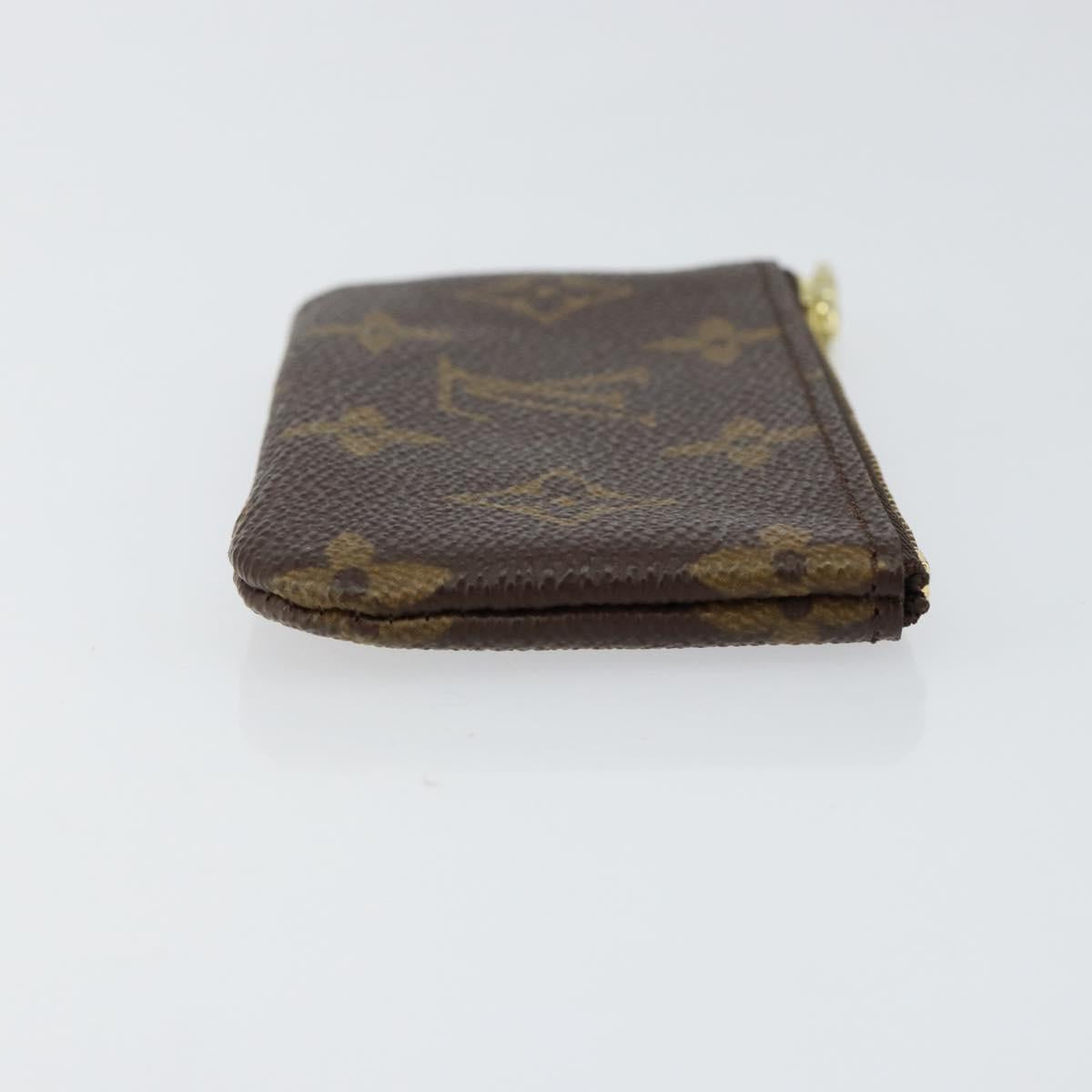 LOUIS VUITTON Monogram Pochette Cles Coin Purse M60033 LV Auth 152786