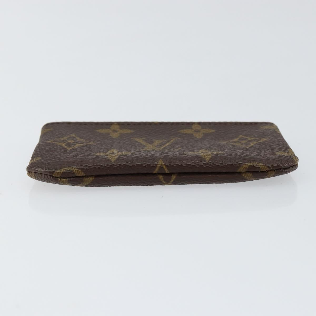 LOUIS VUITTON Monogram Pochette Cles Coin Purse M60033 LV Auth 152786