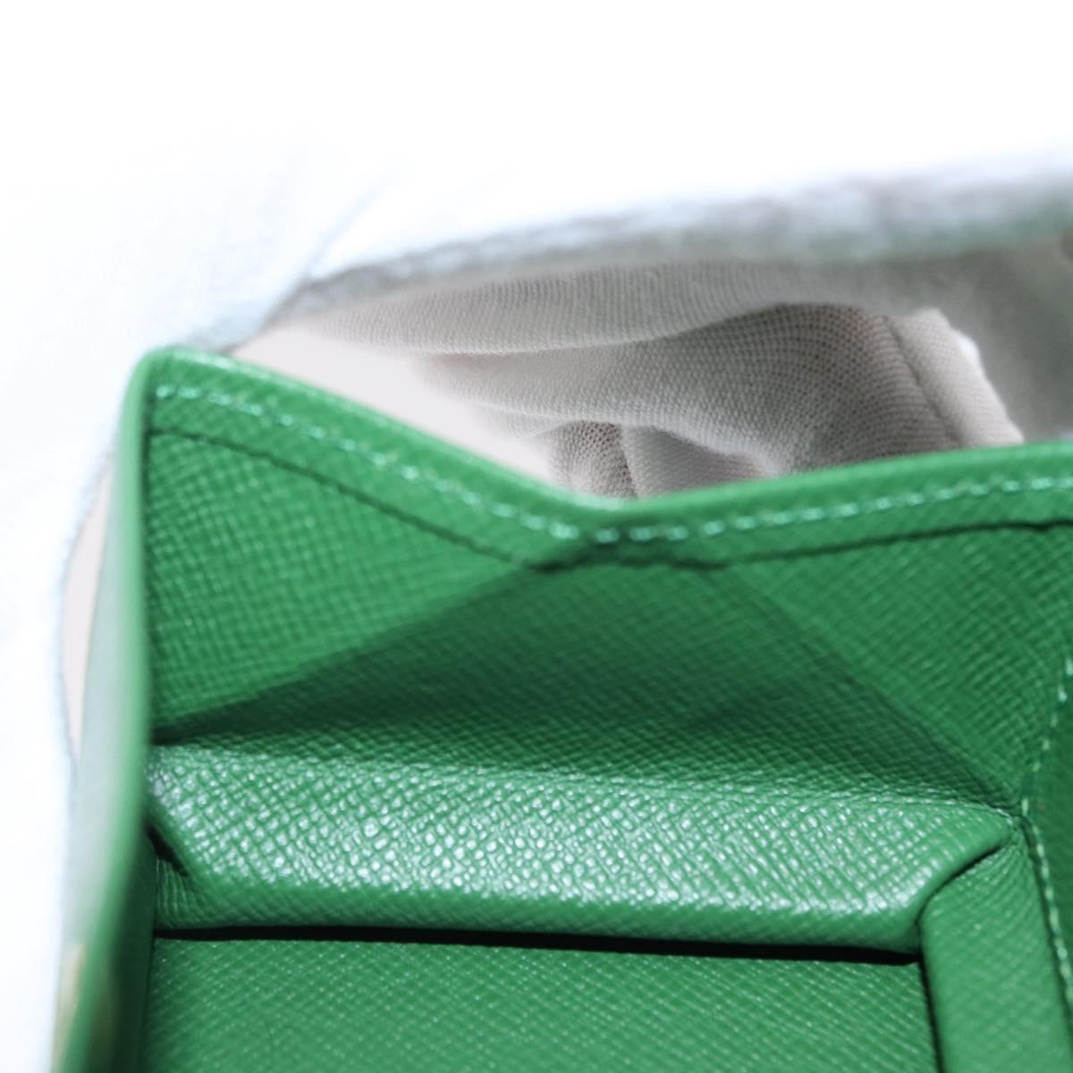 LOUIS VUITTON Epi Porte Monnaie Boite Coin Purse Green M63694 LV Auth 152791V