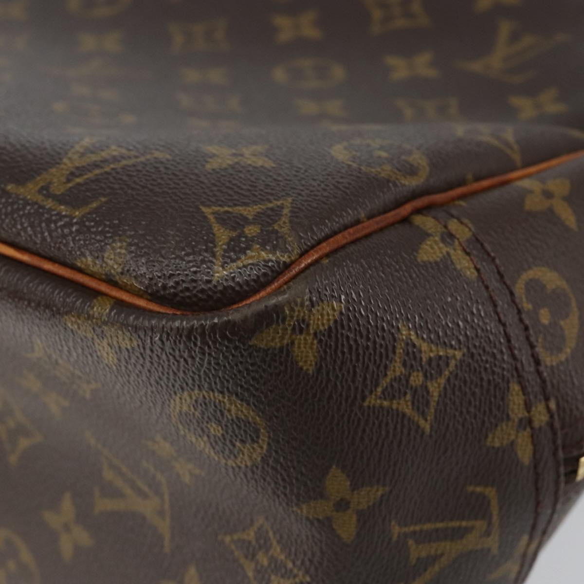 LOUIS VUITTON Monogram Deauville Hand Bag M47270 LV Auth 152799