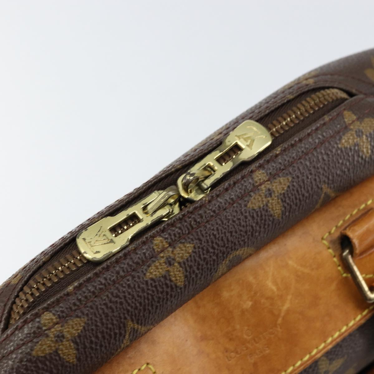 LOUIS VUITTON Monogram Deauville Hand Bag M47270 LV Auth 152799