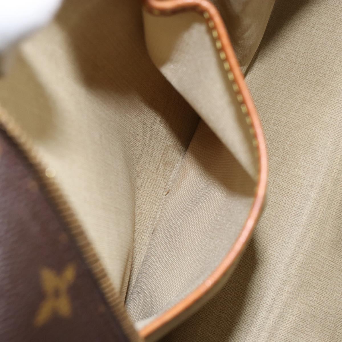 LOUIS VUITTON Monogram Deauville Hand Bag M47270 LV Auth 152799