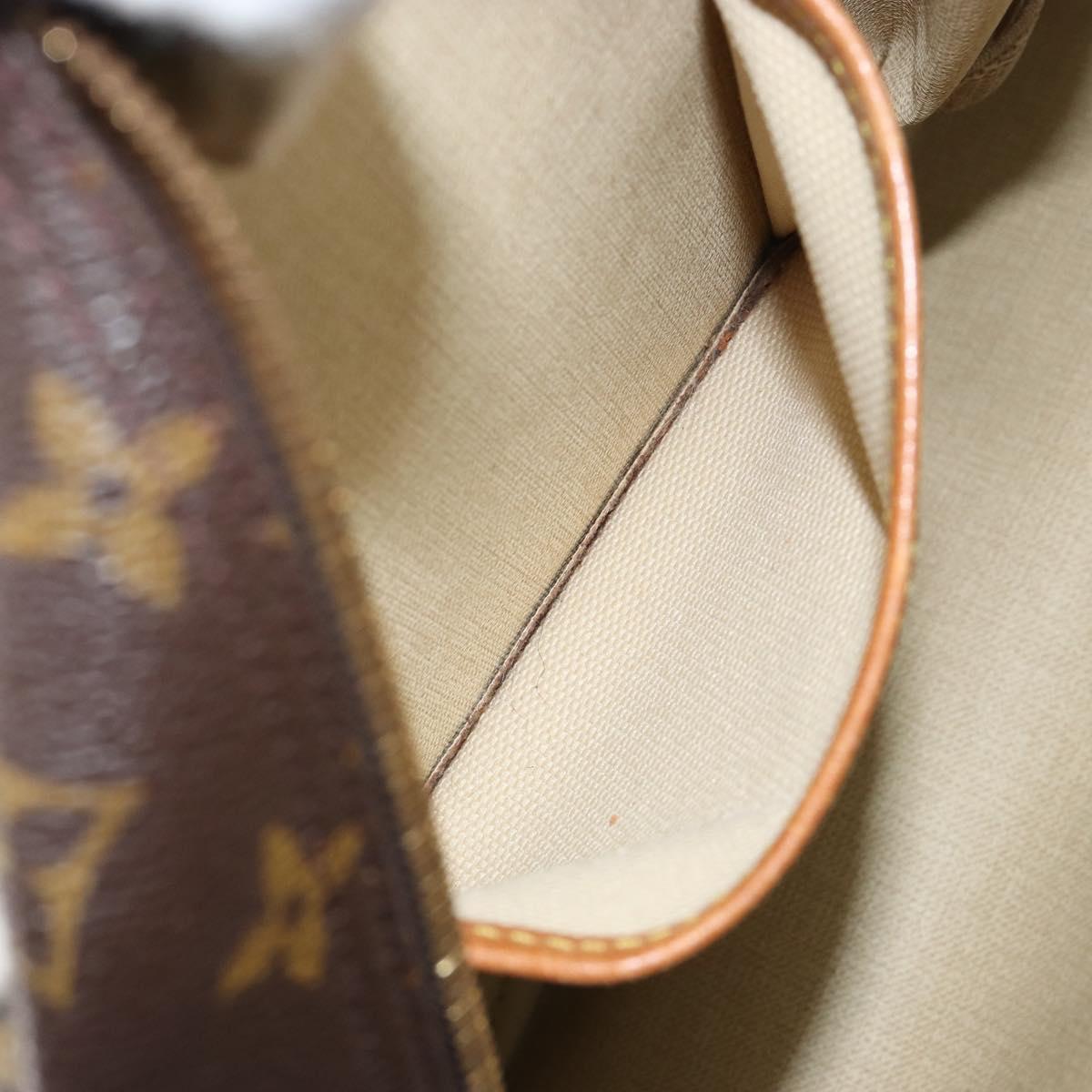 LOUIS VUITTON Monogram Deauville Hand Bag M47270 LV Auth 152799