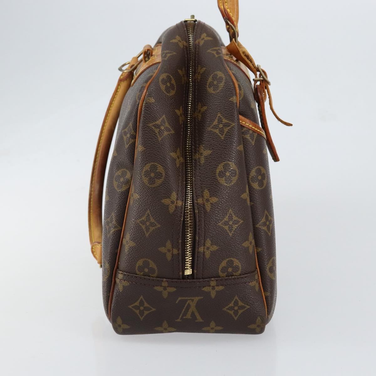 LOUIS VUITTON Monogram Deauville Hand Bag M47270 LV Auth 152799