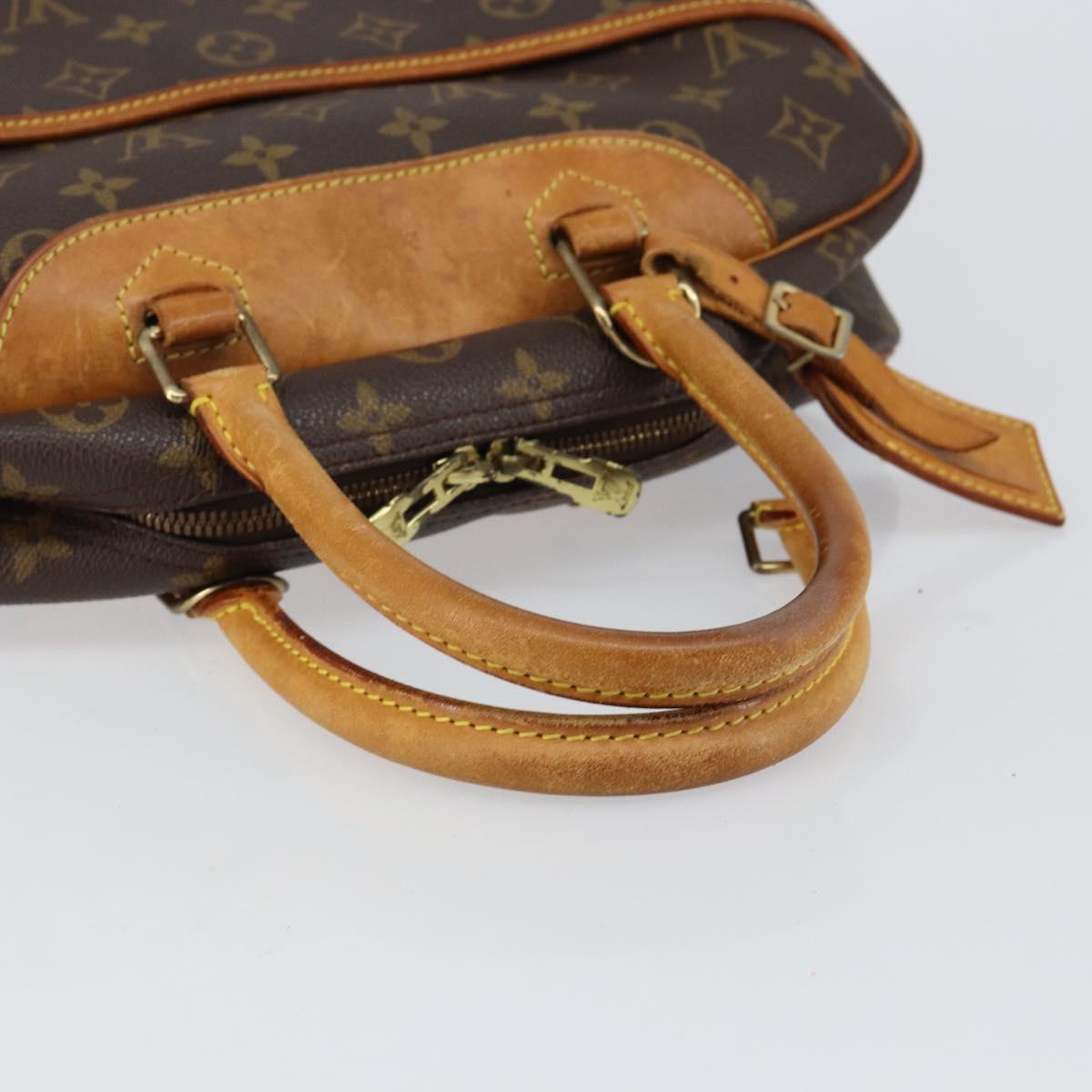 LOUIS VUITTON Monogram Deauville Hand Bag M47270 LV Auth 152799