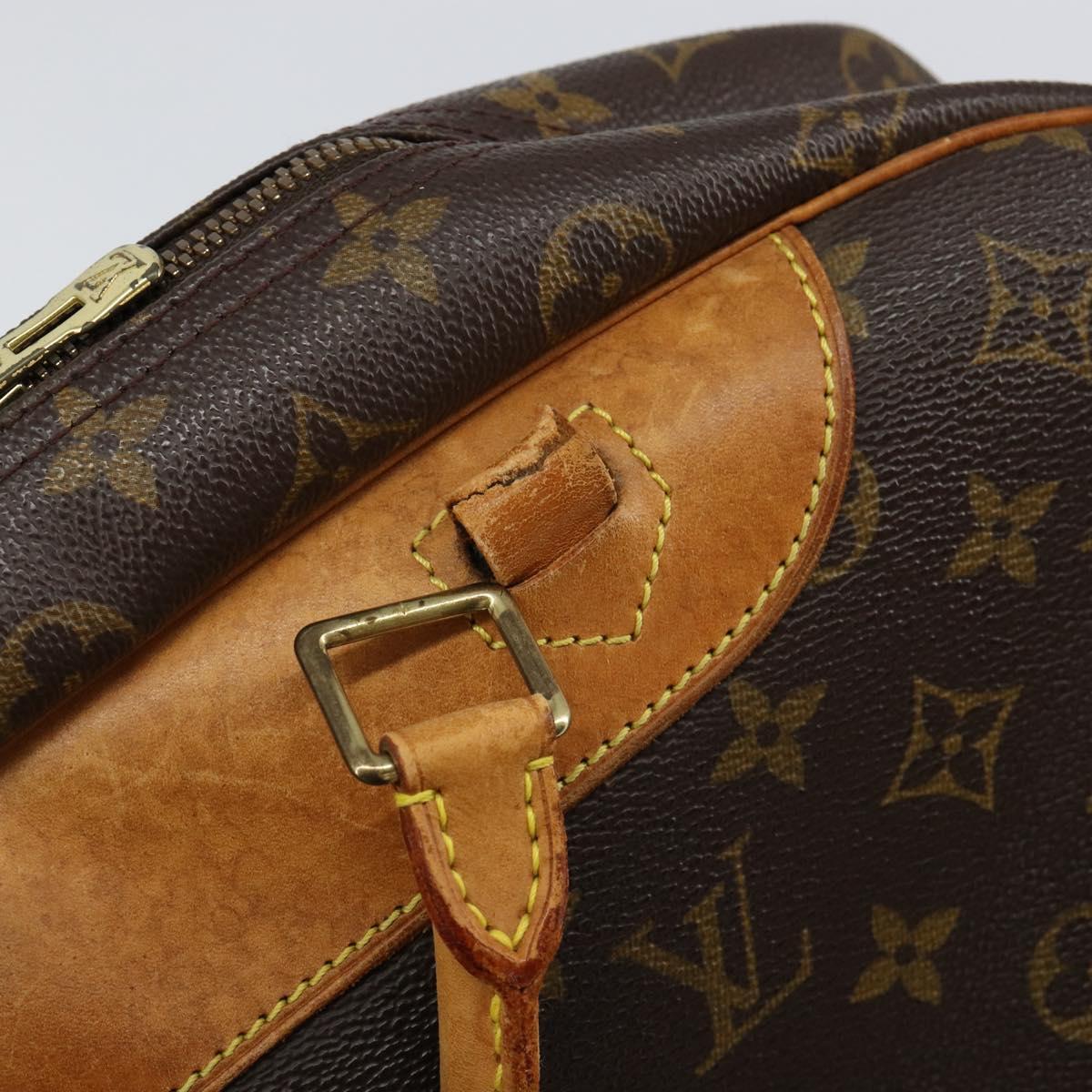 LOUIS VUITTON Monogram Deauville Hand Bag M47270 LV Auth 152799