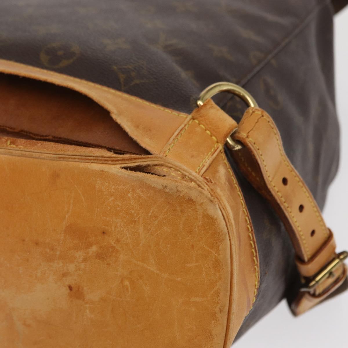 LOUIS VUITTON Monogram Montsouris GM Backpack M51135 LV Auth 152800