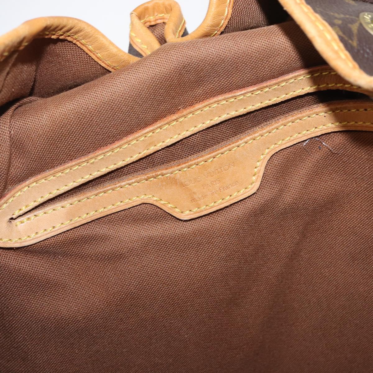 LOUIS VUITTON Monogram Montsouris GM Backpack M51135 LV Auth 152800