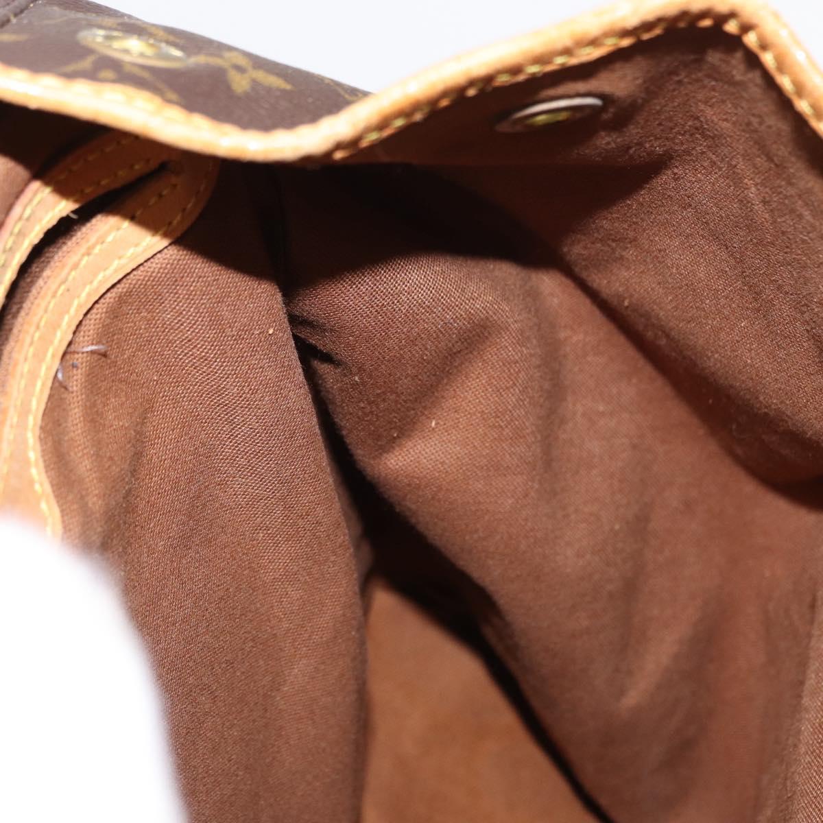 LOUIS VUITTON Monogram Montsouris GM Backpack M51135 LV Auth 152800