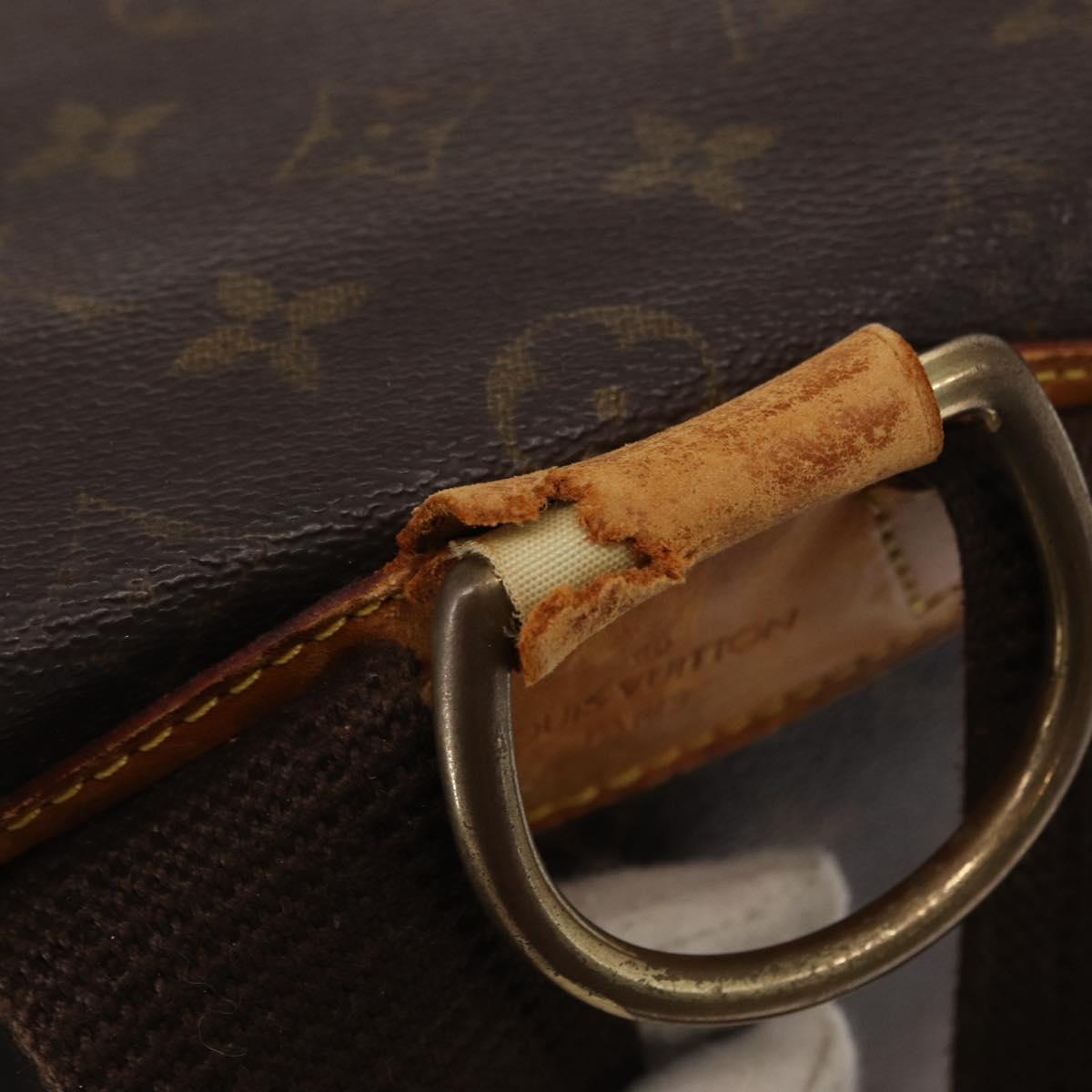 LOUIS VUITTON Monogram Montsouris GM Backpack M51135 LV Auth 152800