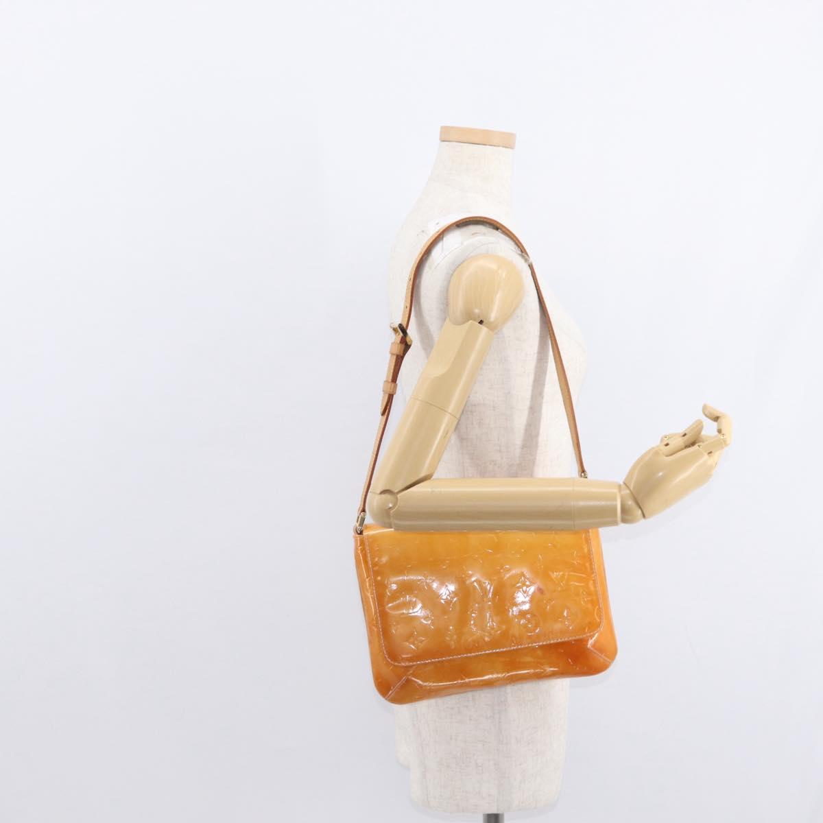 LOUIS VUITTON Monogram Vernis Thompson Street Bag Pink M91070 LV Auth 152822