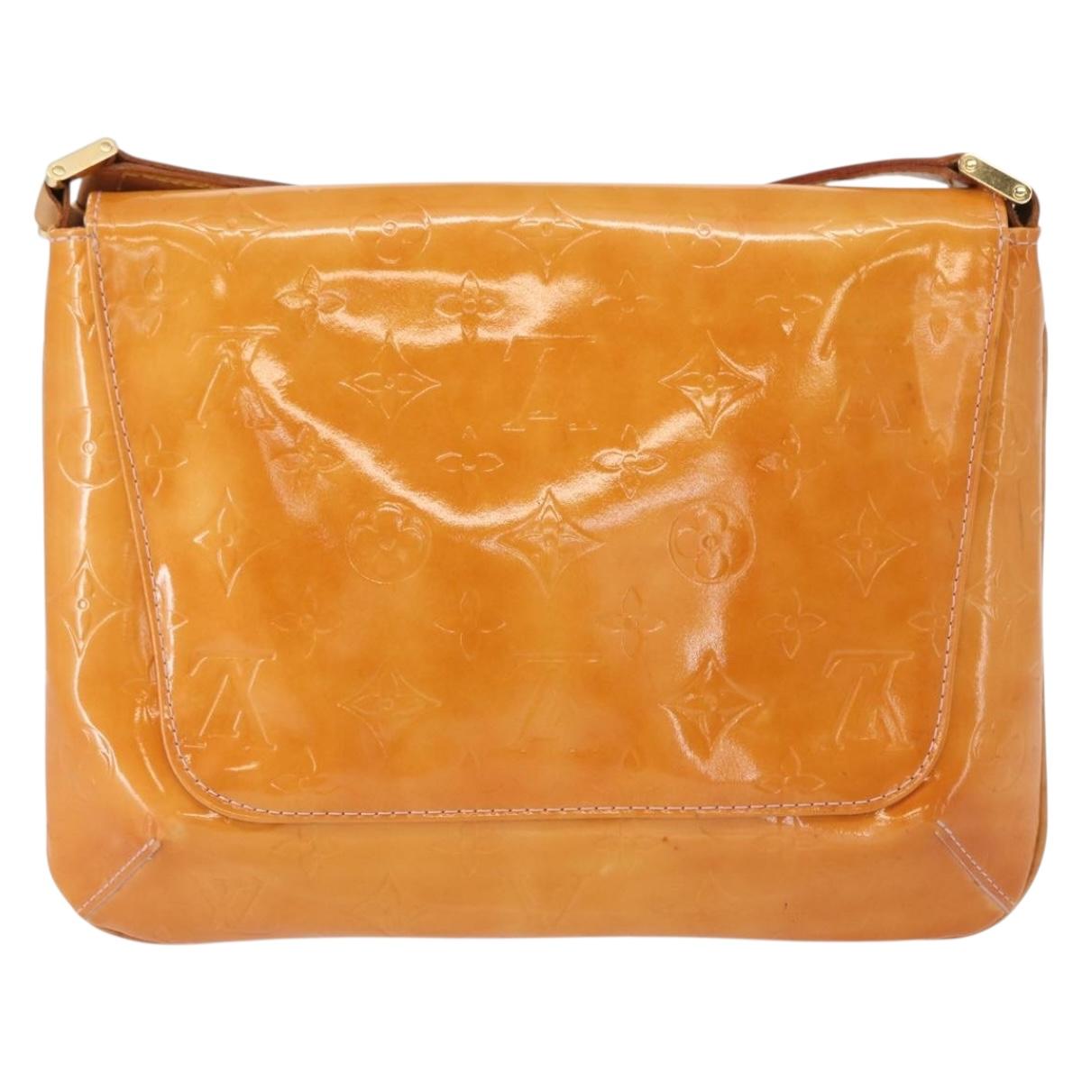 LOUIS VUITTON Monogram Vernis Thompson Street Bag Pink M91070 LV Auth 152822