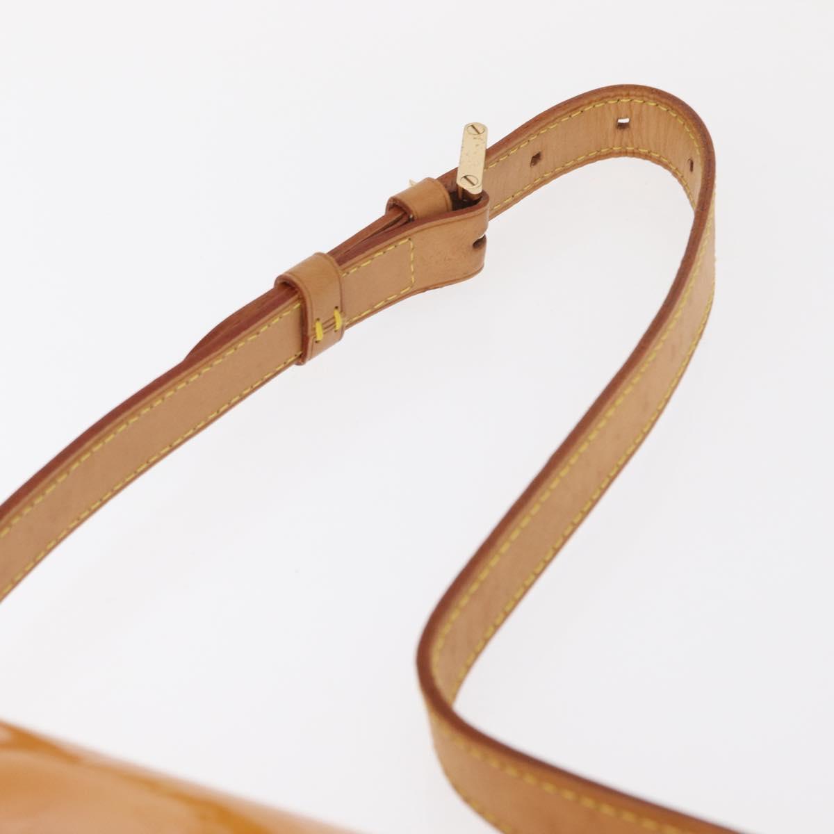 LOUIS VUITTON Monogram Vernis Thompson Street Bag Pink M91070 LV Auth 152822