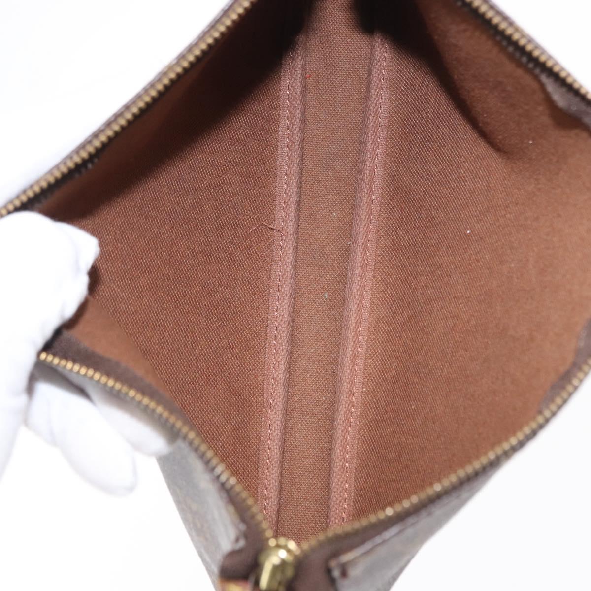 LOUIS VUITTON Monogram Pochette Accessoires Pouch M51980 LV Auth 152827