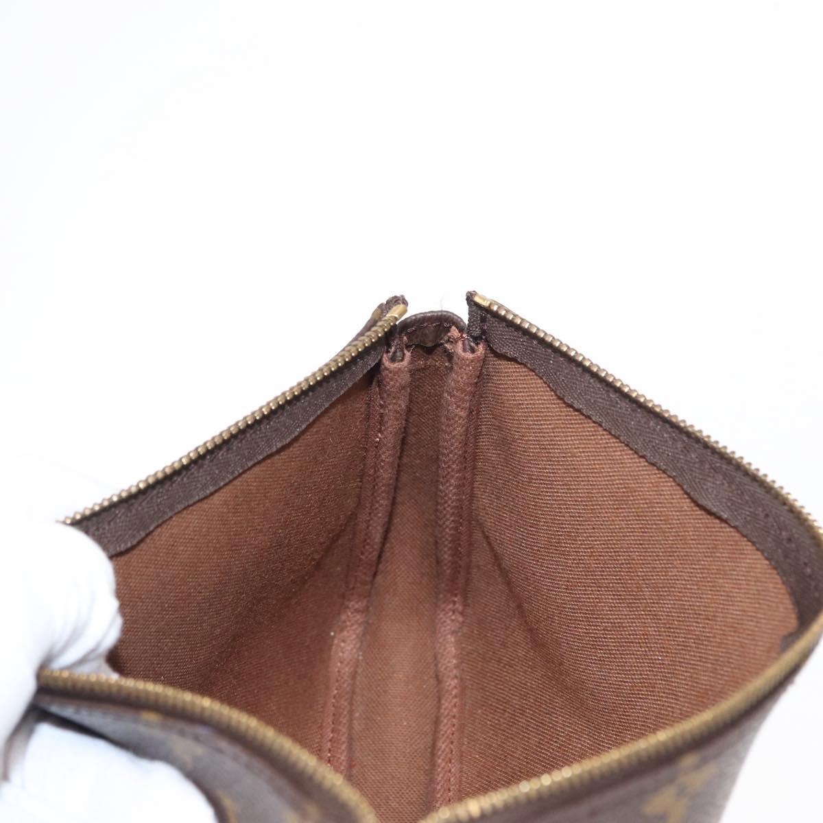 LOUIS VUITTON Monogram Pochette Accessoires Pouch M51980 LV Auth 152827