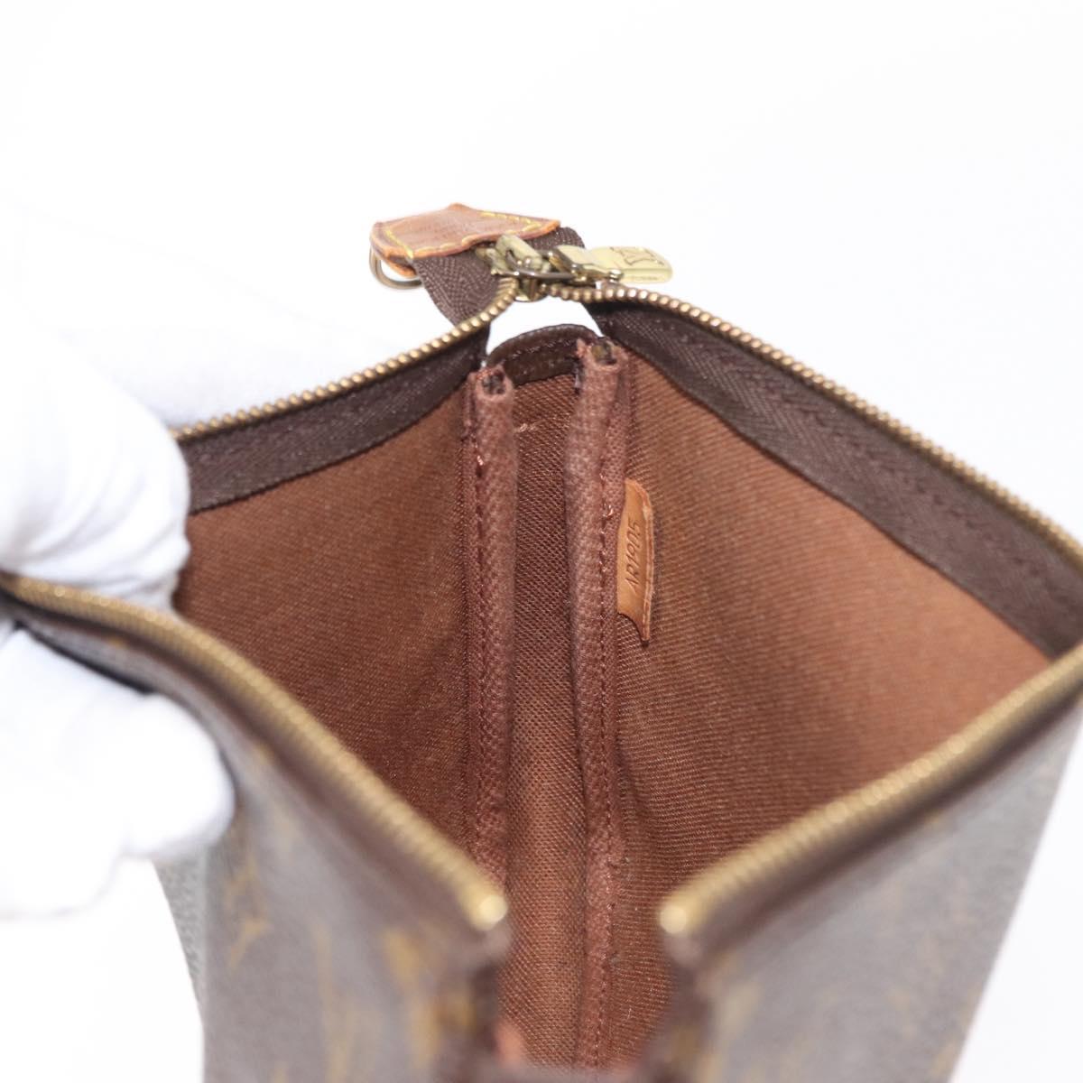 LOUIS VUITTON Monogram Pochette Accessoires Pouch M51980 LV Auth 152827